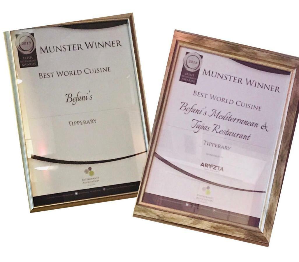 Befani'S Mediterranean Restaurant & Townhouse Clonmel Kültér fotó